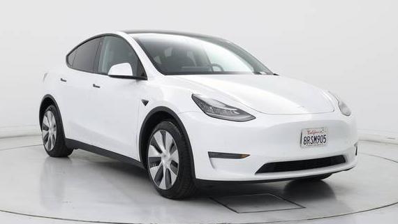 TESLA MODEL Y 2020 5YJYGDEE7LF015417 image
